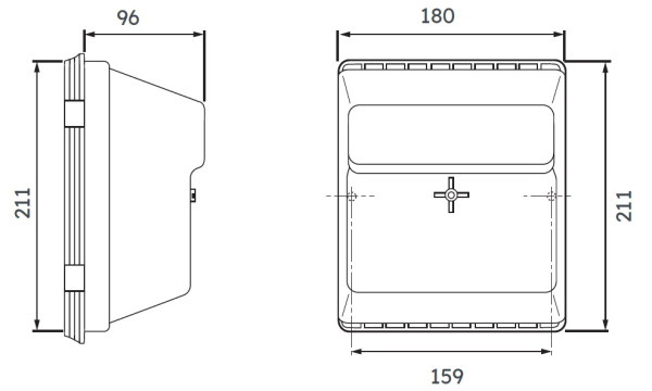 Coffret coupe-circuit 60A Michaud tétrapolaire à cartouche 22x58 mm - Michaud - P074