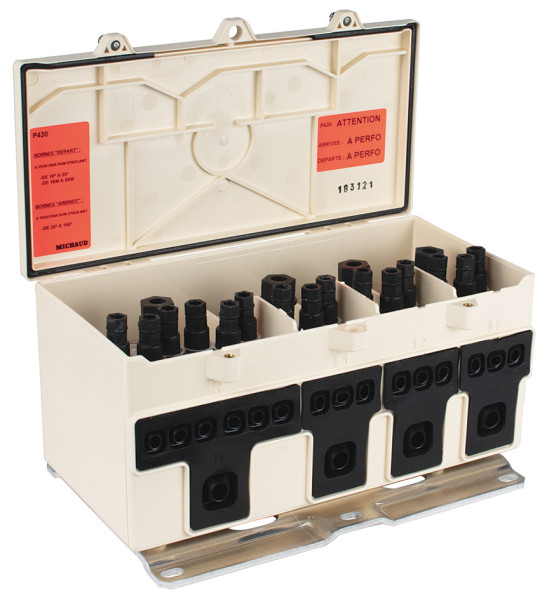 Boitier de connexion aérien à perforation d'isolant - Michaud - P430