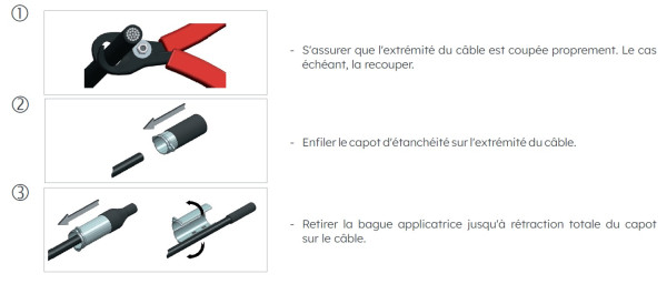 Capot crc rf 8-16 - Michaud - P561