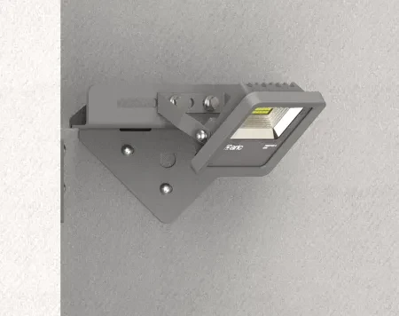 Fixation murale pour projecteur twister 4 pour angle intérieur, gris - Aric - 51740