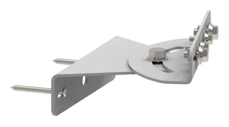 Fixation murale orientable à 120° pour projecteur twister 4, gris - Aric - 51742