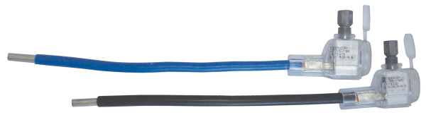 Embouts de Branchement à Perforation d’Isolant 6 à 35 mm2 EBCP Michaud – Longueur 190 mm – 1 Noir et 1 Bleu - Michaud - P672 Embouts de Branchement à Perforation d’Isolant 6 à 35 mm2 EBCP Michaud – Longueur 190 mm – 1 Noir et 1 Bleu - Michaud - P672