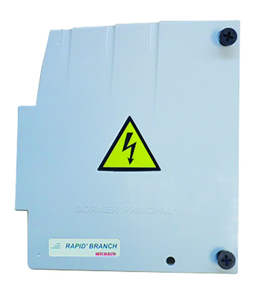 Trappe bornier d'alimentation + vis - Michaud - P710