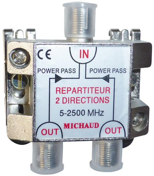 Répartiteur TV 2 Sorties Michaud - Michaud - Q149