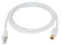 Cordon de Liaison RJ45 et Fiche IEC TV Michaud - Grade 3 TV - Michaud - Q244