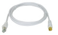 Cordon rj45/fiche f tv sat lg 2m - Michaud - Q296
