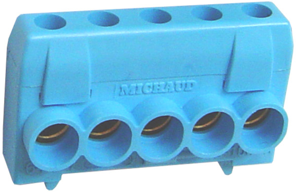 Bornier neutre 5 e/s 6-25 - Michaud - Q316