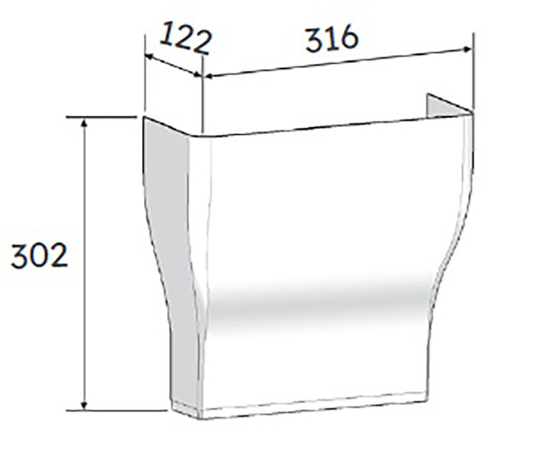 Accessoire de Jonction pour Goulotte GTL 13 Modules Michaud - Plafond - Michaud - Q390