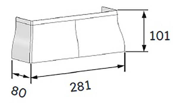 Accessoire de Jonction pour Goulotte GTL 13 modules Michaud – Sol - Michaud - Q391