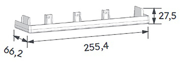 Embout pour Goulotte GTL 13 Modules Michaud - Michaud - Q392