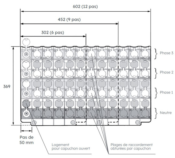 Jeu de barres remic 450 - Michaud - Q601