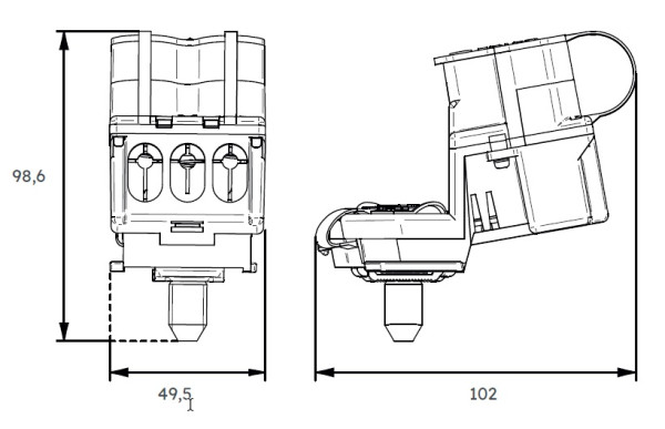Mod. remic repiquage rbd (1n+3p) - Michaud - Q607