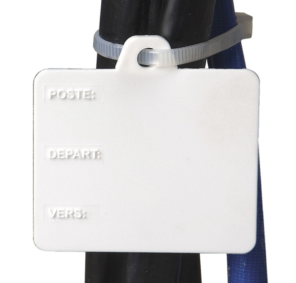 Lot de 50 étiquettes Michaud de repérage pour câble souterrain - Michaud - Q616 Lot de 50 étiquettes Michaud de repérage pour câble souterrain - Michaud - Q616
