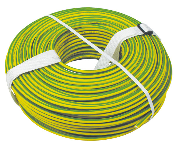 Fil électrique rigide en aluminium Michaud FR-N07V-A-R câble de terre 35mm² couronne de 100m - Michaud - Q985 Fil électrique rigide en aluminium Michaud FR-N07V-A-R câble de terre 35mm² couronne de 100m - Michaud - Q985