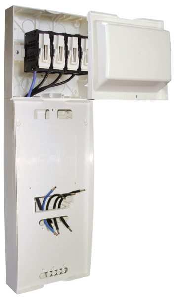 Panneau 250x800 compteur tri + disj. + c/c - Michaud - R114