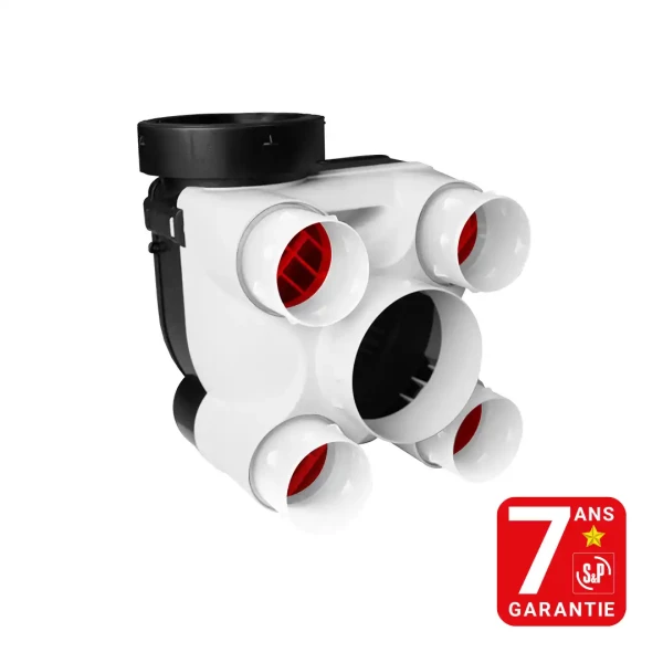 Caisson vmc hygroréglable, très basse consommation - S&P France - 604224