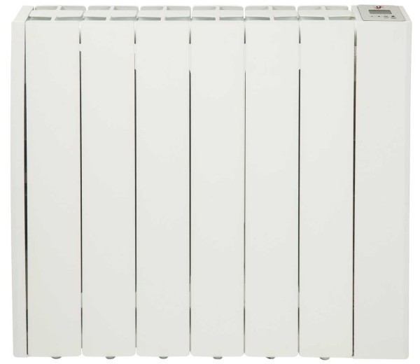 Radiateur à intertie, aluminium injecté, thermostat électronique, sol ou mur - S&P France - 670018