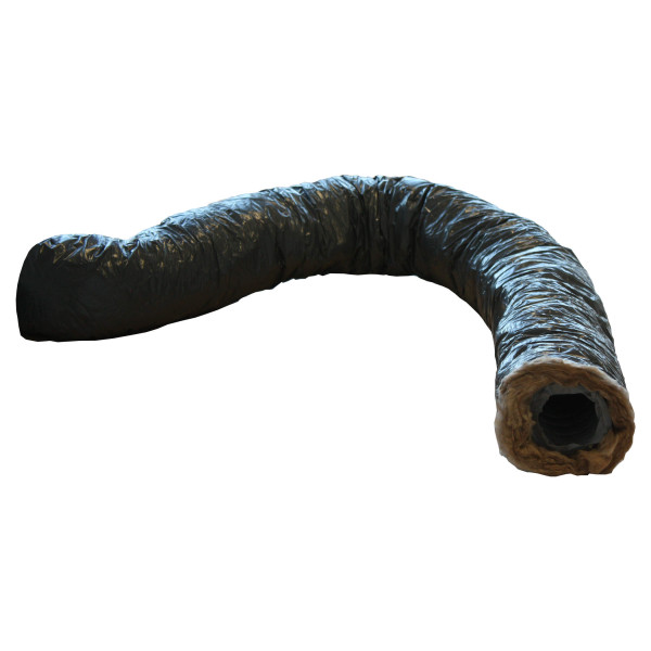 Gaine VMC souple isolée S&P Unelvent GP ISO 80/25 ECOSOFT sans phtalate longueur 6m - S&P France - 813920