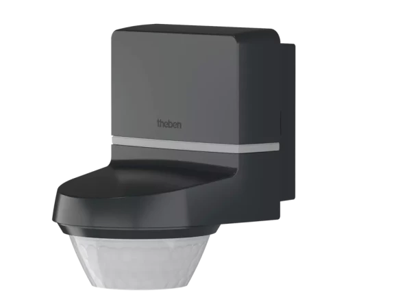 Theben-détecteur mouvement mural design tecta 280° anthracite 12 mètres ip55 ble - Theben - 1010111