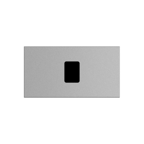 Demi module supra aluminium avec perçage au diamètre t25, 1/2 hauteur (55 mm) - Golmar - GS3025/AL