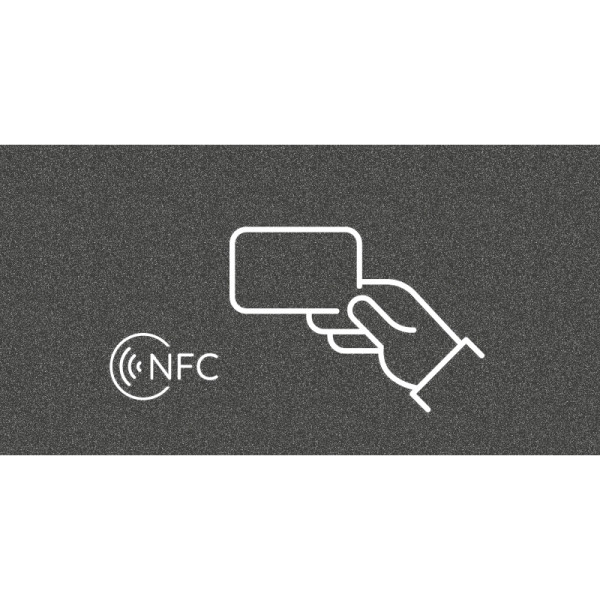 Module de contrôle d'accès nfc 13.56 mhz  supra alu, 1/2 hauteur (55 mm) - Golmar - GS3501/NFC