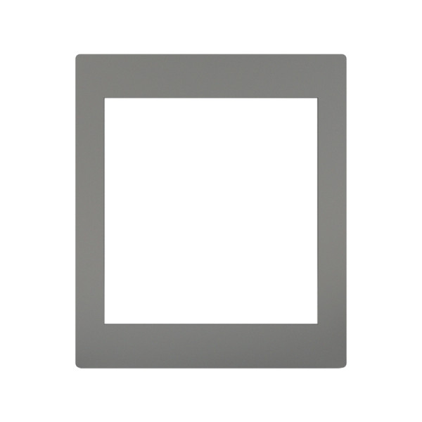 Cadre de fixation supra alu 1 module vertical avec vis - Golmar - GS6001/AL