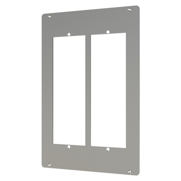 Cadre de propreté 6 modules 2 colonnes pour platine supra  - Golmar - GS632/AL