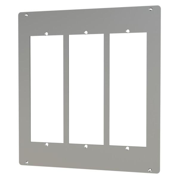 Cadre de propreté 9 modules 3 colonnes pour platine supra  - Golmar - GS633/AL