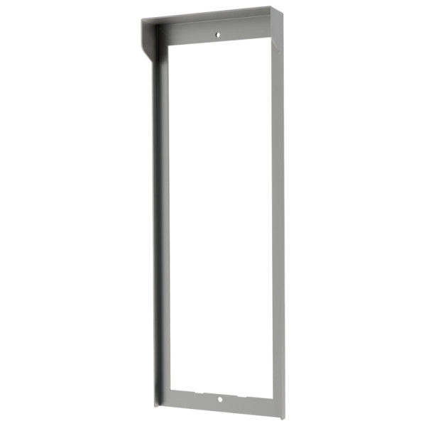 Visière supra aluminium pour platine 3 modules sur 1 colonne - Golmar - GS731/AL