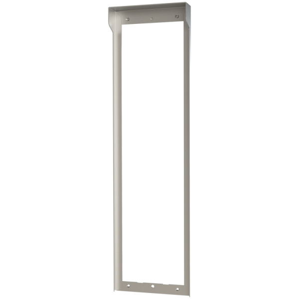 Visière supra aluminium pour platine 4 modules sur 1 colonne - Golmar - GS741/AL