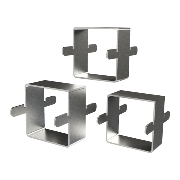 Jonction passe-câble pour boîtier d'encastement gce640/supra, lot de 3 pièces - Golmar - GUC-CE640/SUPRA