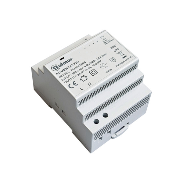 Alimentation modulaire 24 vcc / 4.2 a, 4 modules din - Golmar - TALM4224/4