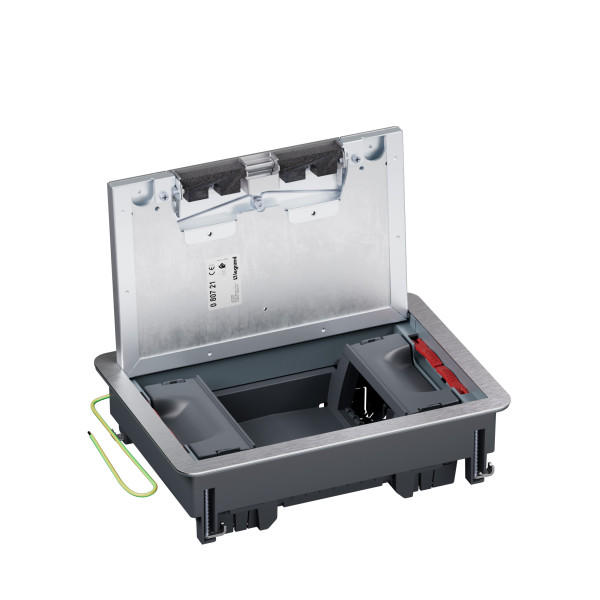 Boîte de sol, métal, 8 modules, ip20, plancher technique - Legrand - 080721