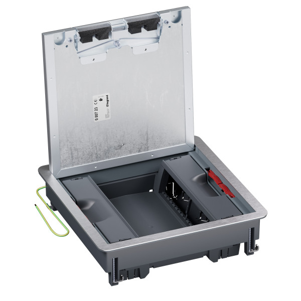 Boîte de sol 16 modules, métal, vertical, plancher technique, ip20 - Legrand - 080723