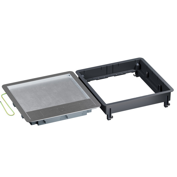 Trappe métal, couvercle amovible, 16/24 modules, ip20, charge 5000n - Legrand - 080726