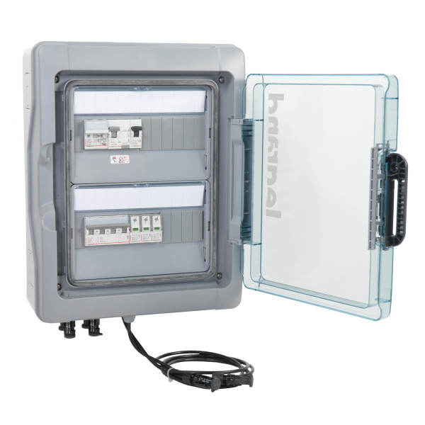 Coffret photovoltaïque pv³ - ip65 - précâblé 6kwc dc + ac  - Legrand - 414016
