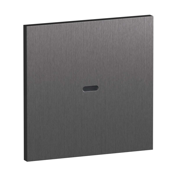 Art d'arnould - plaque va-et-vient 2,5 fils sans contact Épure acier brossé  - Legrand - ARP67461