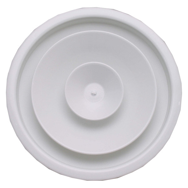 Diffuseur circulaire à jet réglable, blanc, 700 à 1250 m3/h, D raccord 315 mm. (GCI 315) - S&P France - 854118