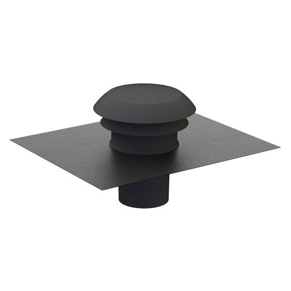 Chapeau de toiture Ardoise S&P Unelvent CPR150/160D plastique design - S&P France - 876005