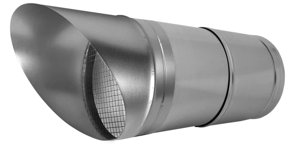 Kit prise d'air neuf/rejet façade apc + bride + manchon téléscopique pureclass - S&P France - 970473