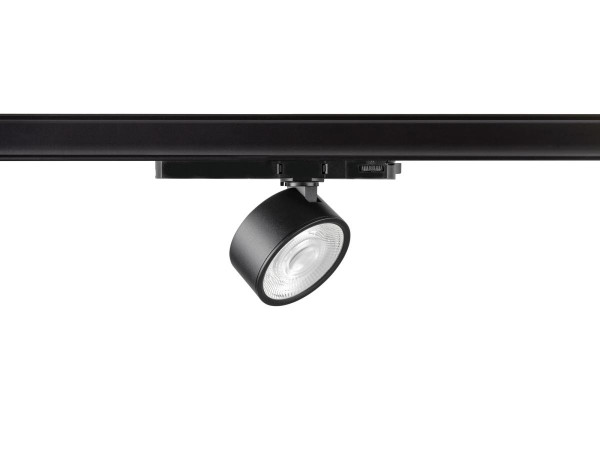 Kalu 2.0, spotpour rail 3 allumages, phase, cylindrique, 4000 k, 10 w, 36°, noir - SLV - 1010246
