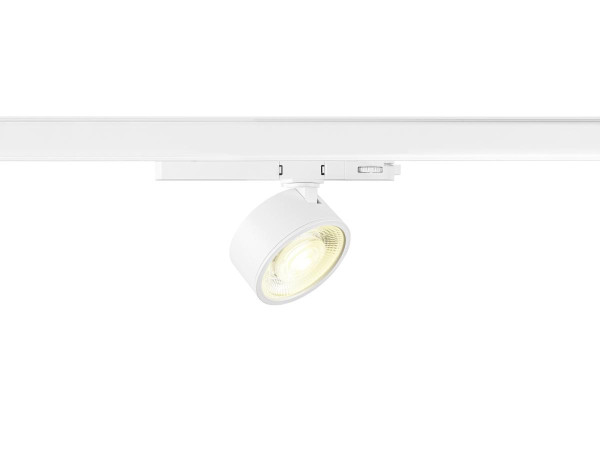 Kalu 2.0, spot pour rail 3 allumages, phase, cylindrique, 4000 k, 10 w, 36°, bla - SLV - 1010248