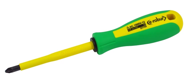 Tournevis pz isolé 1000 v n°1 4,5x80 mm - AGI Robur - 221104