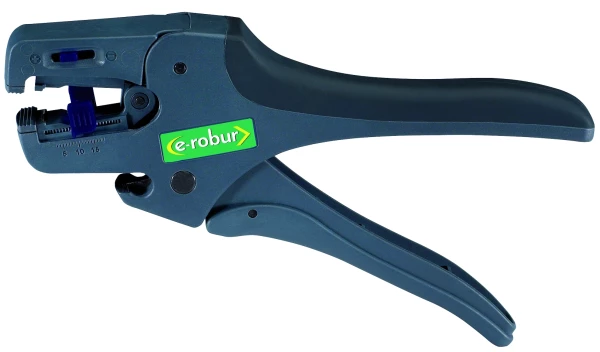 Pince à dénuder automatique longitudinale capacité 0,02 à 10,0 mm2 - AGI Robur - 228010
