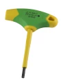 Clé en t 6 pans mâle 4mm bimatière isolé 1000v pour bornes de disjoncteurs - AGI Robur - 431096