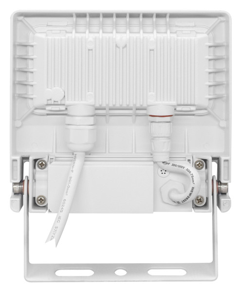 Projecteur extérieur Aric Michelle blanc avec détecteur mouvement IP65 IK08 - Aric - 51243