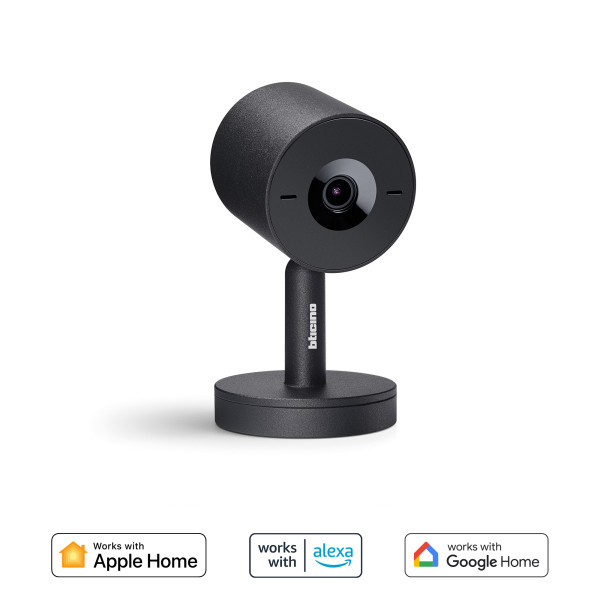 Caméra intérieure advance pro noir - 2k hdr - zoom x16 - angle de vue 130° - Bticino Cofrel - BT391951