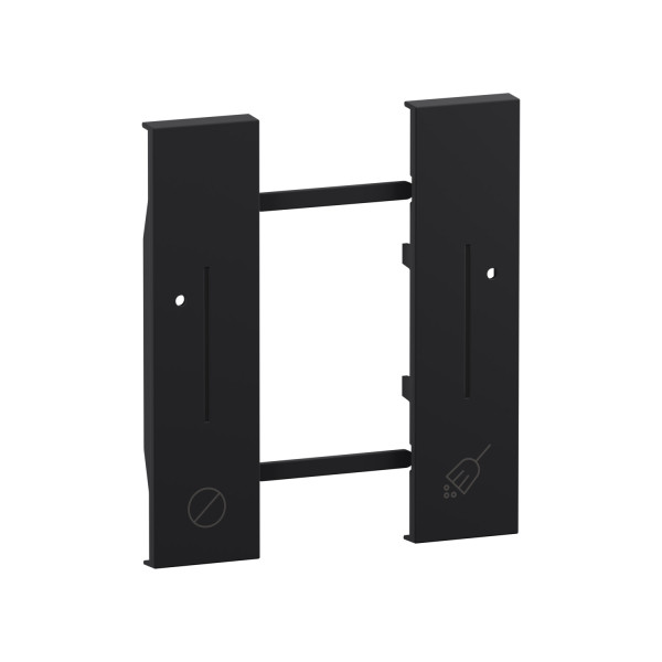 Living now - enjoliveur - noir - "ne pas déranger" / "faire la chambre" -  - Bticino Cofrel - BTKG11HC