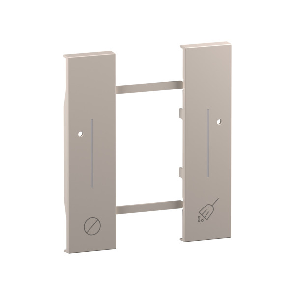 Living now - enjoliveur - sable - "ne pas déranger" / "faire la chambre" - Bticino Cofrel - BTKM11HC