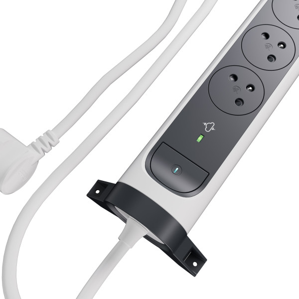 Multiprise-bloc rotatif 5x2p+t 16a+2xusb c 4a - b/n - Legrand - 049613